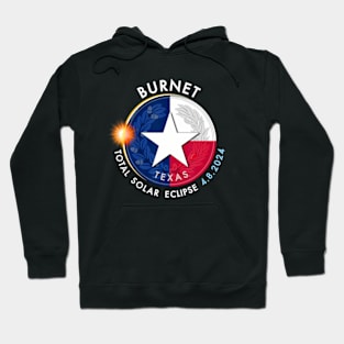 2024 Total Solar Eclipse Totality Burnet Texas 28 Hoodie